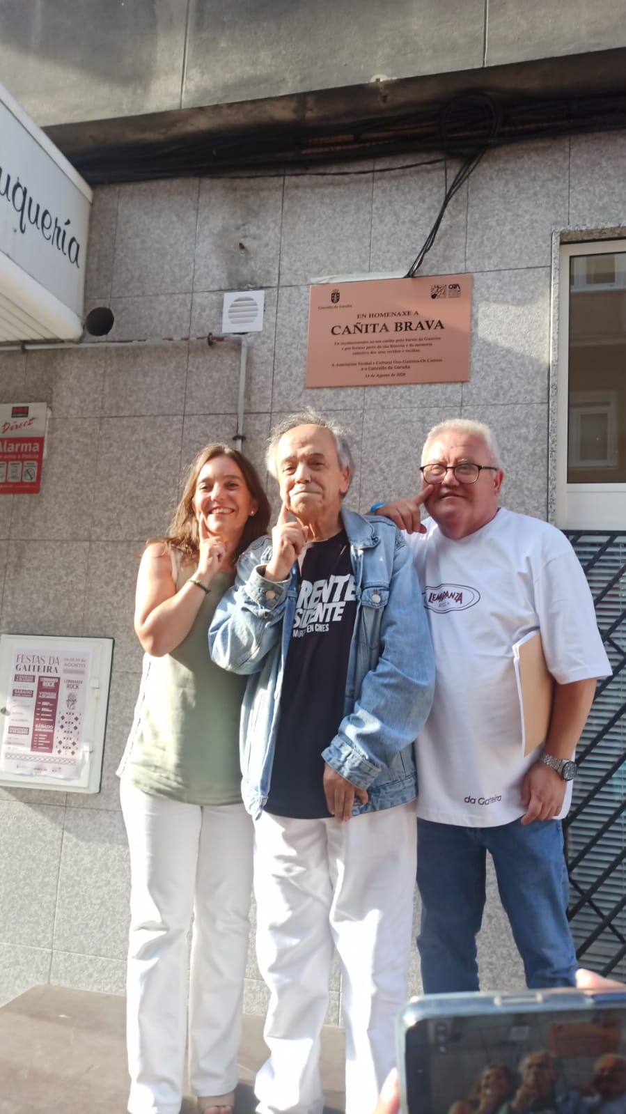 Cañita Brava homenaxeado nas festas da Gaiteira