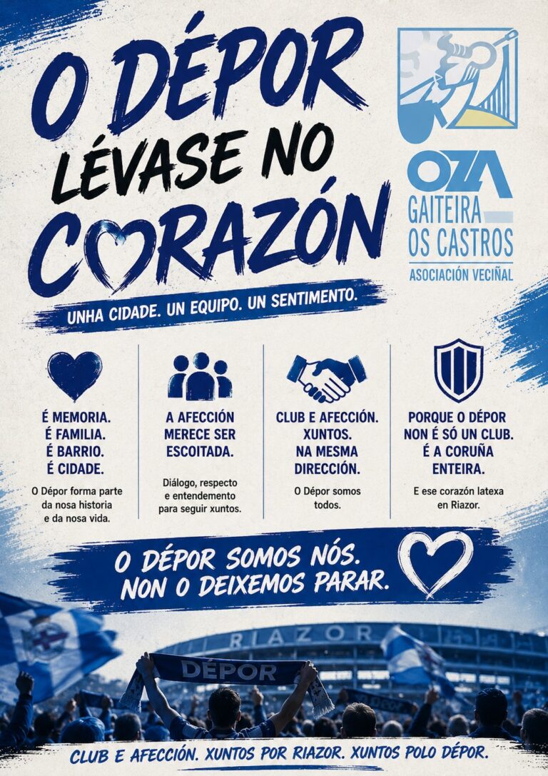 O Dépor levase no corazón