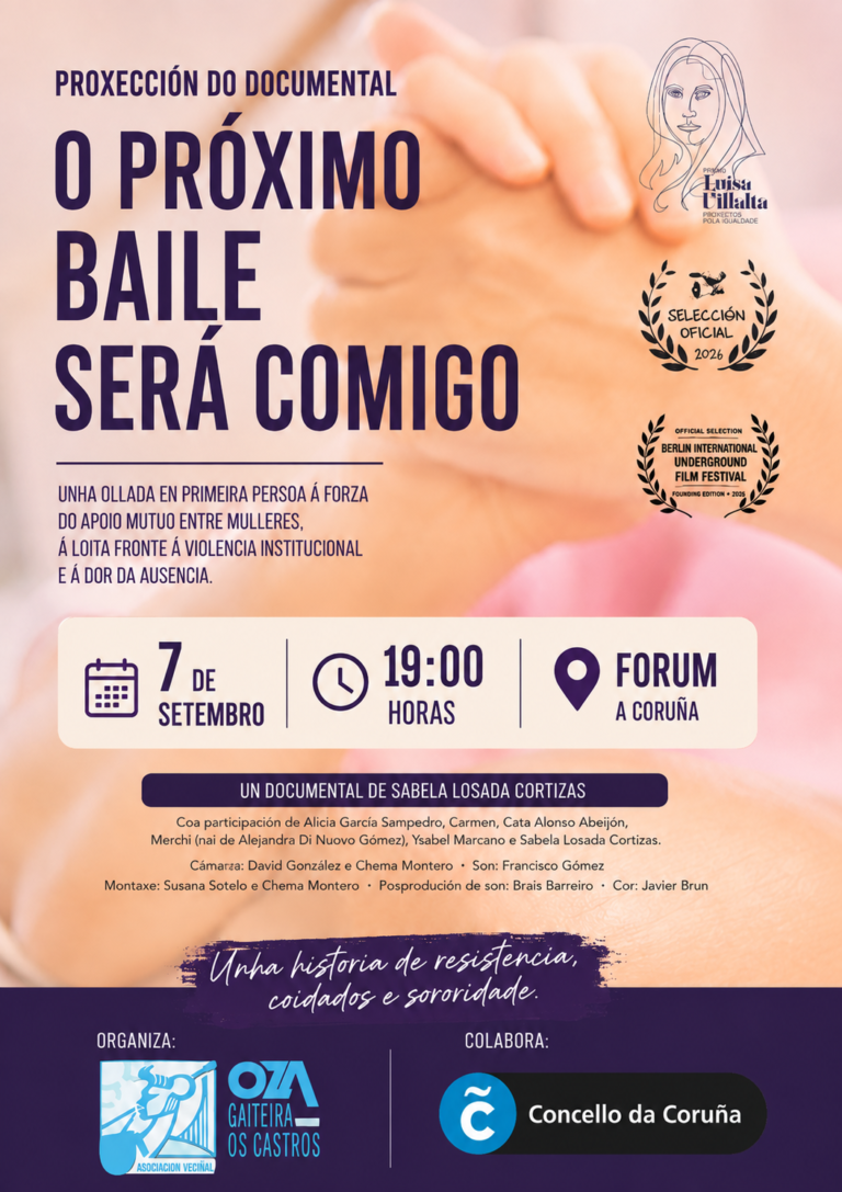 A Gaiteira acollerá a proxección do documental «O próximo baile será comigo»