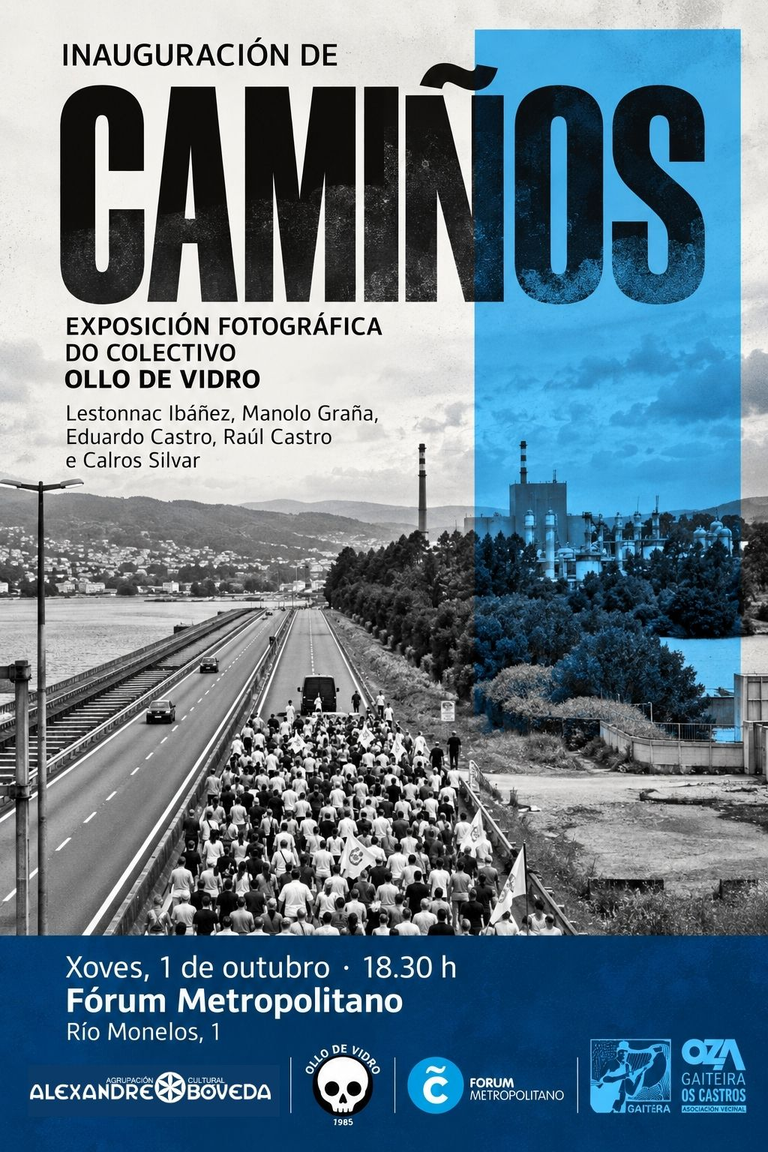 Inauguración da exposición “camiños”