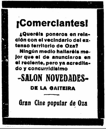 Salón novedades Gaiteira